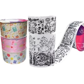 Fita cinderela gorgurão escolar - 38 mm - 10 mts