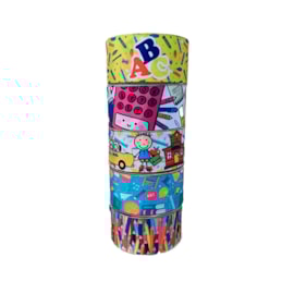 Fita cinderela gorgurão escolar - 38 mm - 10 mts Fita cinderela gorgurão escolar - 38 mm - 10 mts