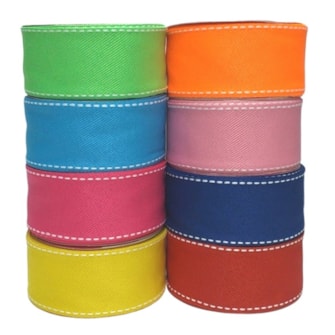 Fita cinderela sarja pesponto   ref.951m - 38 mm c/ 10 mts