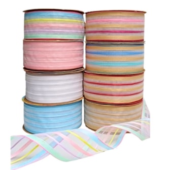 Fita de organza sinimbu ref 1939/38 - 38 mm c/ 10 mts 