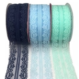 Fita de renda ref. 461600  4 cm c/ 10 mts Fita de renda ref. 461600  4 cm c/ 10 mts