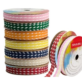 Fita decorativa corda  sinimbu  ref 1975 /10 mm c/10 mts 