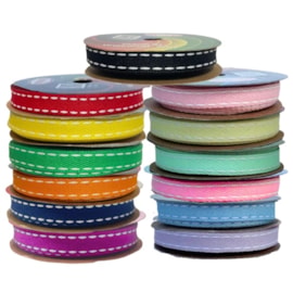 Fita decorativa jeans pesponto  sinimbu 1862/10  larg.: 10  mm pç c/ 10 mts
