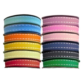 Fita decorativa jeans pesponto  sinimbu 1862/10  larg.: 10  mm pç c/ 10 mts