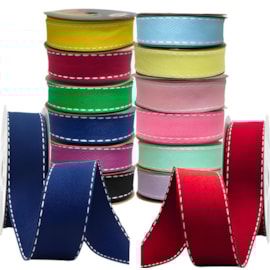 Fita decorativa jeans pesponto  sinimbu 1862/22  larg.: 22  mm pç c/ 10 mts