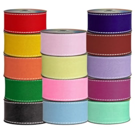 Fita decorativa jeans pesponto  sinimbu 1862/38  larg.: 38  mm pç c/ 10 mts