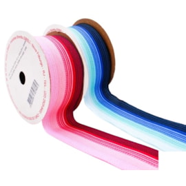 Fita decorativa sinimbu degrade  ref. 1874/38- 38 mm c/ 10 mts 