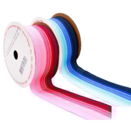 Fita decorativa sinimbu degrade  ref. 1874/38- 38 mm c/ 10 mts 