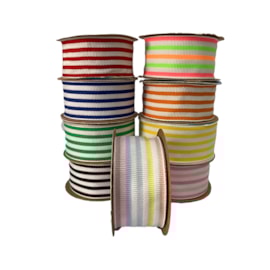 Fita decorativa sinimbu listra  ref 1980 /38 mm c/10 mts 