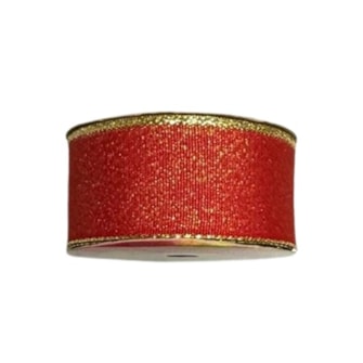Fita decorativa sinimbu natal  ref. 1715 /38 - 38 mm  c/ 10 mts