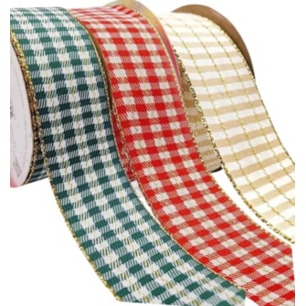 Fita decorativa sinimbu natal  ref. 1990/38 - 38 mm  c/ 10 mts