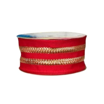 Fita decorativa sinimbu natal  ref. 1996/38 - 38 mm  c/ 10 mts