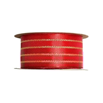 Fita decorativa sinimbu natal  ref. 1997/38 - 38 mm  c/ 10 mts