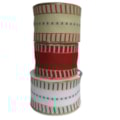 Fita firal decorativa natal ref. 0975.1 - 60 mm c/ 9.15 mts