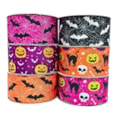 Fita gorgurão cinderela hallowen 38 mm c/10 mts