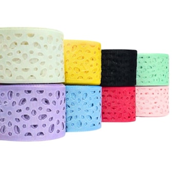 Fita gorgurão vazada ref. 116034 - 4 cm c/ 10 mts