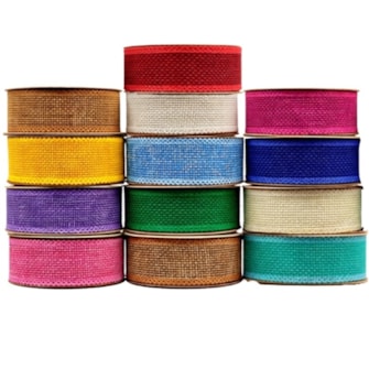 Fita juta melaço 351100   2,5cm c/ 10 mts