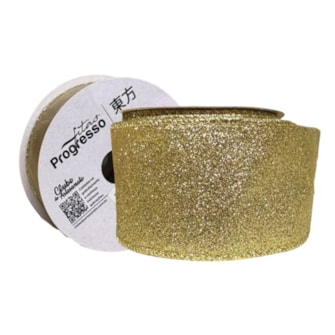 Fita progresso  natal metalizada  ref.  mc028 -063 - 63 mm c/10 mts 