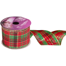 Fita progresso  xadrez aramada  xc025-063/ 63 mm c/ 10 mts