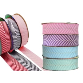 Fita  sinimbu 1875/22 - com fio lurex   larg.: 22 mm pç c/ 10 mts