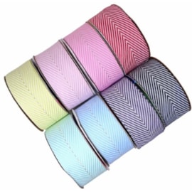 Fita  sinimbu 1875/38 - com fio lurex   larg.: 38 mm pç c/ 10 mts Fita  sinimbu 1875/38 - com fio lurex   larg.: 38 mm pç c/ 10 mts