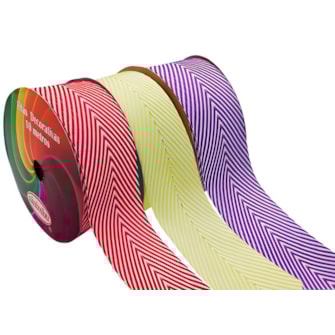 Fita  sinimbu 1875/38 - com fio lurex   larg.: 38 mm pç c/ 10 mts