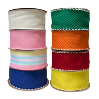 Fita sinimbu decorativa listra pesponto ref. 2008- 38 mm - 10 mts