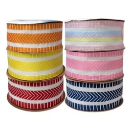 Fita sinimbu decorativa xadrez ref. 2003- 38 mm - 10 mts