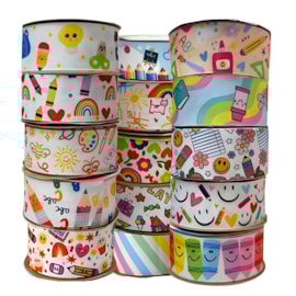 Fita sinimbu jeans estampada 1949/38 - 38 mm c/ 10 mts 