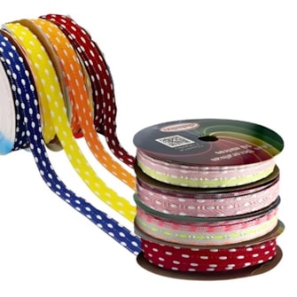 Fita sinimbu pom pom ref. 1937/10 - 10 mm c/ 10 mts