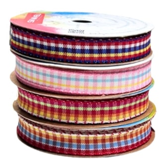 Fita sinimbu xadrez junino ref. 1968/10 - 10 mm c/ 10 mts