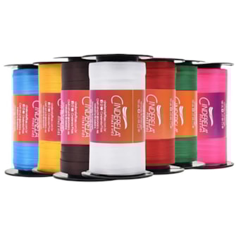 Fita tafeta cinderela 06 mm c/ 100 mts