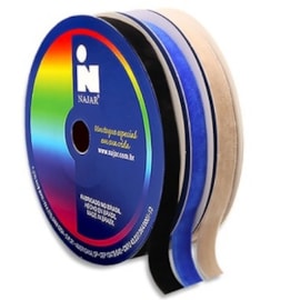 Fita veludo najar larg.:  15,00 mm pç c/ 10 mts Fita veludo najar larg.:  15,00 mm pç c/ 10 mts