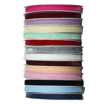 Fita veludo ref. 141154 - 10 mm c/ 10 mts