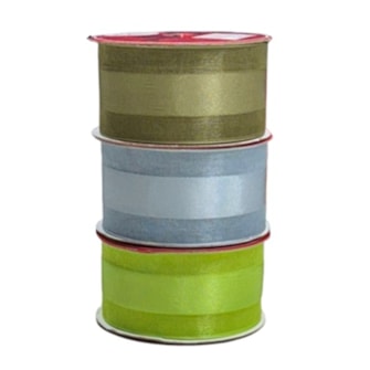 Fita voil/cetim helo vc/ i 38mm c/ 9,14mts