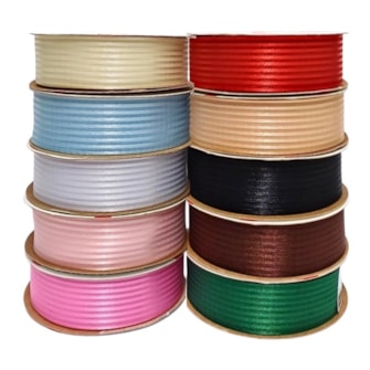 Fita voil/cetim listrado gitex ref. 3950/5 - 22 mm - rl c/ 10 mts