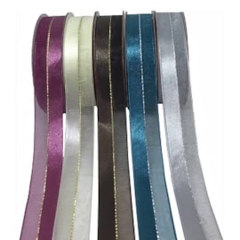 Fita voil/cetim/metalica helo com 22mm c/ 10mts