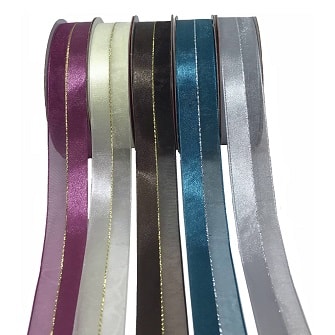 Fita voil/cetim/metalica helo com 22mm c/ 10mts