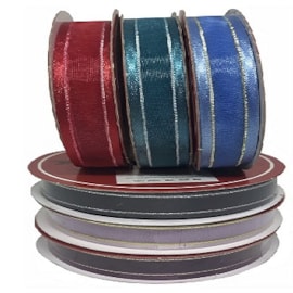 Fita voil/cetim/metalica helo cvm 16mm c/ 10mts
