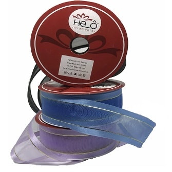 Fita voil/cetim/metalica helo cvm 38 mm c/ 10 mts