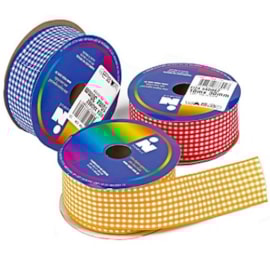 Fita xadrez najar ref. 760 larg.: 30mm pç c/ 10 mts
