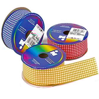 Fita xadrez najar ref. 760 larg.: 30mm pç c/ 10 mts