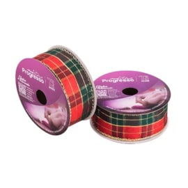 Fita xadrez natal ph  xc026-038/ 38 mm c/ 10 mts