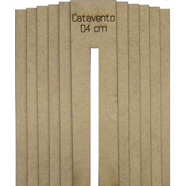 Kit gabarito mdf c/ 6 pcs ( 4,6,8,10,12,14 cm )
