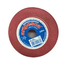 Linha artpesca diametro: 0,45 mm c/ 100 mts