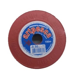 Linha artpesca  diametro: 0,50 mm  rl c/ 100 mts