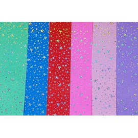 Lonita transparente estrelas ref. 150276  - 24 x 40 cm 