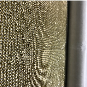 Manta de strass nybc - 45 cm x 1.20 mts 