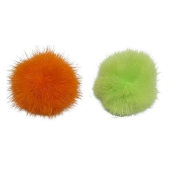 Meio pom pom roma ref.115119 - 4.5 cm c/ 5 unds - cores fluorescentes 