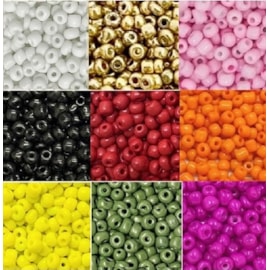 Miçanga 4 mm c/ 50 grs Miçanga 4 mm c/ 50 grs